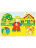 Playbox goki Katze, Haus,... Steckpuzzle