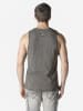 KOROSHI Herren baumwolle print tanktop in grau