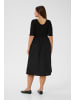 KAFFE curve Kleid KCkirstine Tight fit in Black Deep