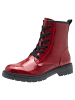 Marco Tozzi Stiefelette in DK.RED PAT.