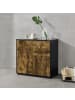 en.casa Sideboard Paarl in Braun (H)74cm (B)79cm (T)36cm