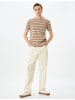 KOTON TSHIRT SS BSC in Braun Gestreift