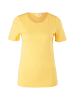 s.Oliver T-Shirt kurzarm in Gelb