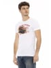 Trussardi Action Weiß Baumwolle Herren T-Shirt