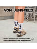 von Jungfeld Tennissocken SMILEY in Blablabla - Pure White