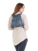 Forty degrees Rucksack echt Leder in blau