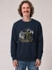 wat? Apparel Sweatshirt Mountainbike und Berge in Dunkelblau