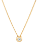 Elli DIAMONDS  Halskette 925 Sterling Silber in Gold