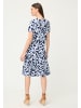 Olsen Kleid in marine blau - 0001