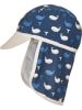 Playshoes UV-Schutz Mütze Wal in marine