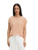 Marc O'Polo Print-T-Shirt loose in Soft Peach