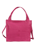 Toscanto Toscanto Schultertasche, Shopper Leder fuchsia, rosa ca. 33cm