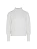faina Damen Pullover Mit Perlen in WOLLWEISS
