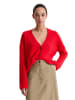 Marc O'Polo Cardigan oversized in Bright Red