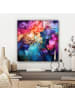 MuchoWow Leinwand bilder Abstrakte Kunst bunt (BxH)