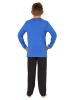 NORMANN Pyjama langarm und - 74122 in blau