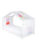 roba Peppa Pig Hausbett Bezug, mit Taschen & Dachfenster