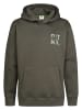 Petrol Industries Lässiger Hoodie mit Print Millplace in Schwarz