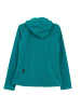 Jack Wolfskin Jacke Skywind Hooded Fleece in Blau