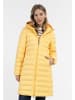 Schmuddelwedda Damen Funktionaler Wintermantel in Hellgelb
