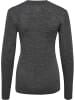 Hummel Sportshirt "Therma Wool Blend T-Shirt Longsleeve W" in Schwarz