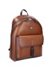 The Bridge Lorenzo wow Rucksack Leder 43 cm Laptopfach in dk brown