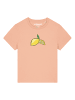 wat? Apparel T-Shirt Lemon in Fraiche Peche
