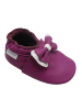 Bemesu Baby Krabbelschuhe aus Leder, weiche Lauflernschuhe mit rutschfester Sohle 