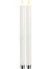 STAR Trading LED-Stabkerzen 'M-Twinkle', 2er-Set, weiß, 30cm