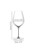 RIEDEL Glas 2er Set Syrah / Shiraz Weingläser Veloce 720 ml transparent in transparent