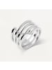 PDPAOLA Ring Ring in silber
