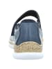 rieker Sportlicher Slipper in blau