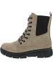 rieker Schnürstiefelette Beige