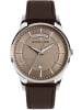Jacques Lemans Herrenuhr London Quarz Dunkelbraun/Mokka