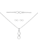 Alexander York Schmuckset INFINITY in 925 Sterling Silber, 5-tlg.