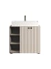 ebuy24 Waschbeckenunterschrank PureBliss (2-teilig) Kaschmir 90 x 53 cm