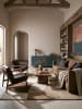 KADIMA DESIGN Teppich Wolle Handgetuftet AIRE Abstrakt Wohnzimmer Modern in Natur