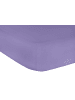 GMD Living Spannbetttuch ELASTAN CLASSIC in Purple