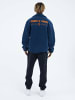 COFI 1453 Fleecejacke Money Oversize in Dunkelblau