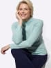 WITT WEIDEN Stehkragen-Pullover in mint-meliert