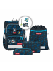 Step by Step Grundschulranzen-Set SPACE SHINE Shark Dexter in Blau