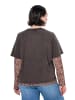 Ulla Popken Shirt in mahagoni