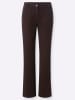 WITT WEIDEN Stoff-Hose in schoko