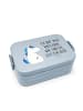 Mr. & Mrs. Panda Snackbox Einhorn Mann Motiv mit Spruch in Blau Pastell