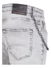 2Y Premium Tapered Jeans in grey
