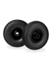 relaxdays 4x Sackkarrenrad "3.00-4" in Schwarz