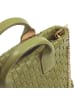 DuDu Ibiza Handtasche Leder 22 cm in olive