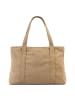 Bench Cord Shopper Tasche 48 cm in beige