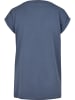Urban Classics Urban Classics Damen Ladies Extended Shoulder Tee in vintageblue