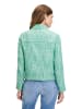 CARTOON Tweedblazer mit Taschen in Green/Cream